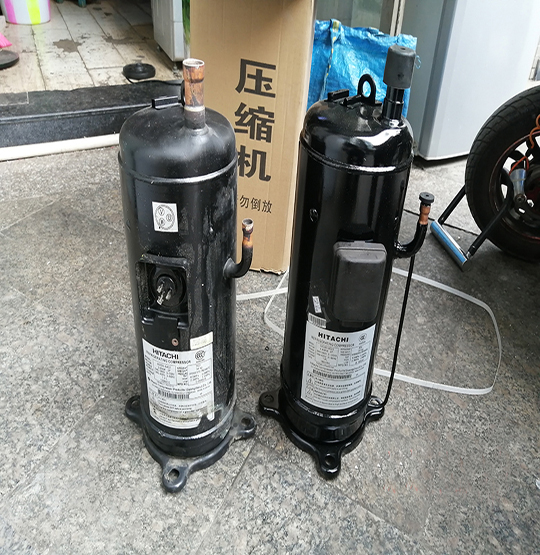 源汇中央空调压缩机的更换维修